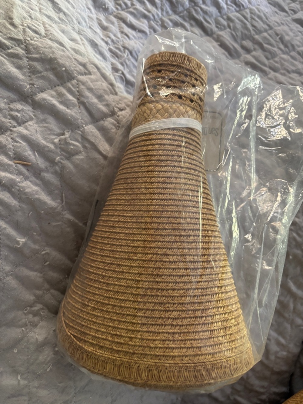 San Diego Hat Company Straw Visor UPF 50 Sun Block - Picture 9 of 11